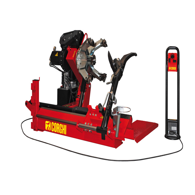 Máy ra vào lốp xe tải