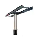 Cầu nâng 1 trụ 4 Tấn (Đã bao gồm bàn nâng chữ H chìm)