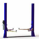 Cầu nâng 2 trụ thủy lực không cổng 4 tấn (3 pha, màu đỏ RAL 3001).